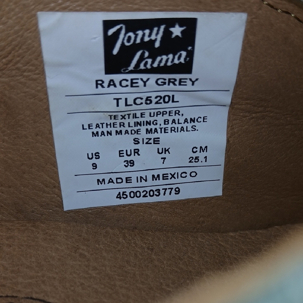 Tony Lama Racey Light Green and Tan Casual Shoes Size 9 Womans - Picture 8 of 8